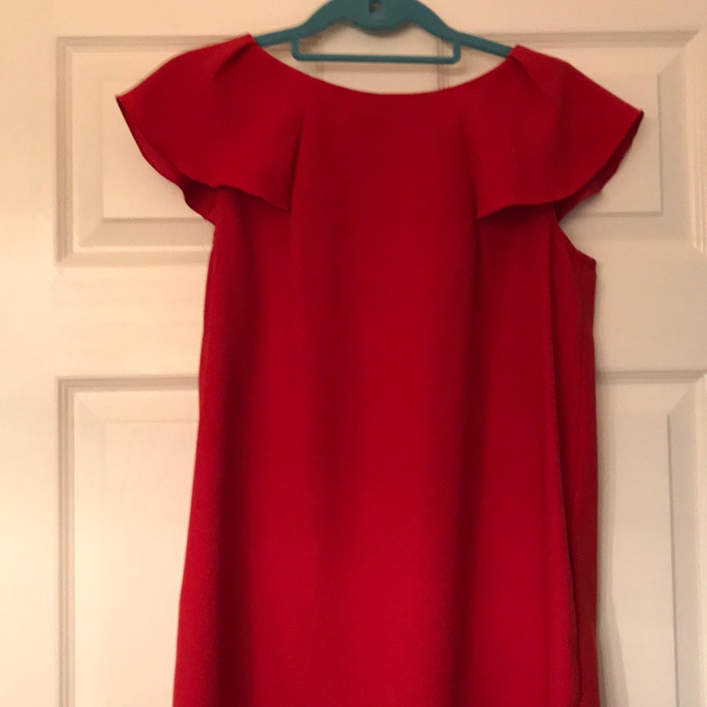 Red dress
